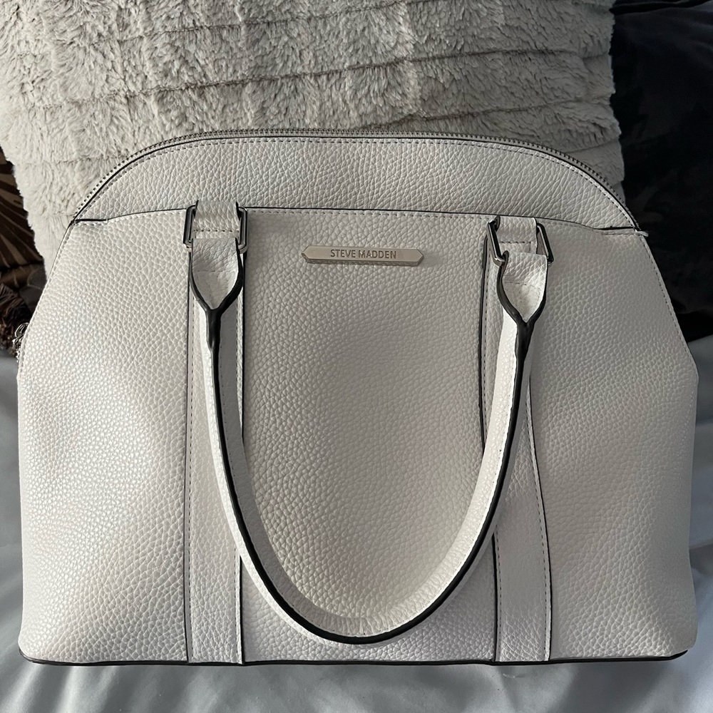 Steve Madden White Handbag